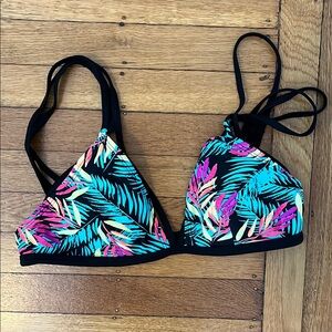 💕Xhilaration Black and Pink Bikini Swimwear